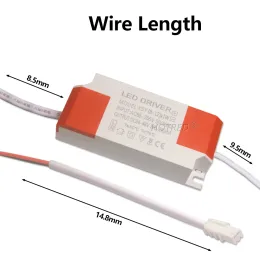 Driver LED 300Ma 280Ma 1W 3W 5W 7W 12W 18W 20W 25W 36W Alimentatore con driver di corrente costante AC85-265 V Trasformatori di downlighting