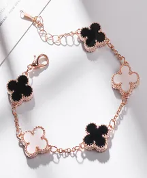 2020 Brandclassic Design Four Clover Charm Bracetetヨーロッパとアメリカの販売女性039Sファッション高級ジュエリーCHR6008825