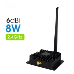 8W 2,4 GHz WiFi-Stromverstärker 5GHz 5W Signal Booster Wireless Range Repeater für Wi-Fi-Router-Zubehör-Antenne