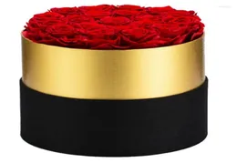 Dekorative Blumen erhaltene Rosenblume Eternal in Box Set Hochzeit Mutter Tag Weihnachten Valentinstag Jubiläum für immer Liebe Geschenke 7181473