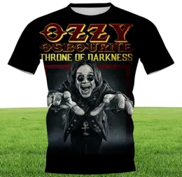 Cloocl 3D المطبوعة tshirts مغنية موسيقى الروك Ozzy Osbourne DIY TOPS MANS شخصية عارضة ملابس رفيعة الأكمام على غرار الشارع shir2517742