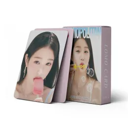 Hot 55pcs/Set Kpop Ive Wonyoung Photo Cards Cosmopolitan Magazine Cover Lomo Karten Foto Premium Fotos