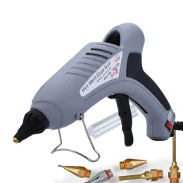 سلاح السيارات الساخنة الساخنة Glue Gun Gun 100W 12V أداة إصلاح دنت مجموعة سجائر أخف وزناً طرف بطارية سدادات 11 ملم مدفع السيليكون