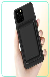 Мобильный телефон Magnetic Magnetic 15 Вт Банк мощности 5000 мАч для iPhone 12 Magsafe Qi беспроводное зарядное устройство PowerBank Type5300468