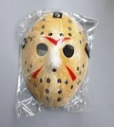 2020 Black Friday Jason Voorhees Freddy Hockey Festival Party Full Face Mask Pure White PVC för Halloween Masks7388879