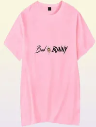 Badbunny Bad Bunny Ogabrywa Towala Kobiety mężczyzn HARAJUKU 100 BAWEŁNY KRÓTKOWY RĘCI RAP HIP HOP TSHIRT HOMME Streetwear9384942