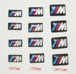 100PCS TEC Sport Wheel Badge 3D Emblem Sticker Logo Logo for BMW M Series M1 M3 M5 M6 X1 X3 X5 X6 E34 E36 E6 CAR Loting Sticker3492398