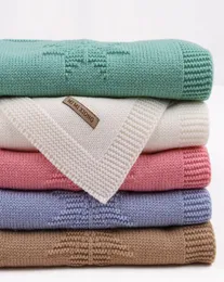 Stuff For Newborns Baby Blanket Knitted Cotton Summer Infantil Wrap Swaddle Stroller Blanket Clothes Cobertor Monthly Kids Quilt9094893