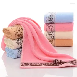 Asciugamano 4pcs/set 34 74 cm 13,4 29,3 '' Un'asciugamano di cotone di qualità per adulti toalha bagno per bambini capelli a mano per bambini