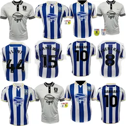 S-XXL ShEfFiElD Wednesday Top quality soccer jerseys 24/25 Will Vaulks Callum Paterson Michael Smith Tyreeq Bakinson Mallik Wilks Birmingham men kit foot uniforms