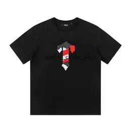 Haikyuu moda gra marki Trapstar London Printed High gram ciężki podwójny bawełniany anime swoboda koszulka z krótkim rękawem męską koszulkę damską odzież S-xl 261