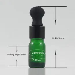 Garrafas de armazenamento Fornecedores China Small 5ml Travel Garrand Gotal Grootper Essential Oil Cosmetic Recurter Cosmético Reabastecido portátil