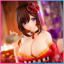 Comics Heroes NSFW Native Pink Cat Peeled Back Kimono 1/6 PVC Big boobs Sexy Girl Action Figure Adult Collection Anime Model Toys Doll Gifts 240413