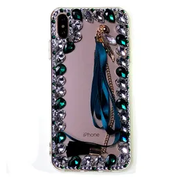 G42 G310 5G Rhinestone Püskül Nokia için Telefon Kılıfı G21 G11PLUS C21 C32 C22 G20 G10 G60 G22 C300 C100 XR21 G50 Clear Funda Coque