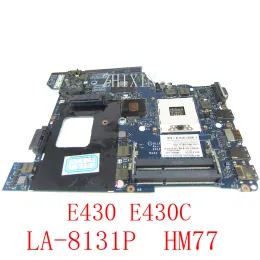 Motherboard yourui For LENOVO Thinkpad E430 E430C Laptop Motherboard 04W4019 SLJ8C N13MGE1BA1 DDR3 Notebook Mainboard QILE1 LA8131P