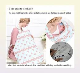 Pflegeabdeckung Stillende Baby Kind Atmungsbares Baumwoll Musselin Stoff L großer Größe Big Feeding Cape Apron 70x100 2211045882191