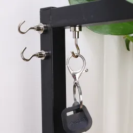 10/5/1st Metal Strong Magnetic Hooks Wallmontered Heavy Duty Magnet Hook Key Couple Hanging Home Kitchen Badrum förvaring