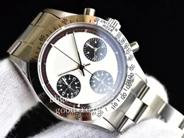 Vintage Sport Watches Men's Chronograph Watch Men Mechanical 7750 Hand Wind ETA Movement Newman Cosmograph 6263 Valjoux Antique Wristwatches Stopwatch