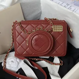 Brand Bag Top Designer Women's Leather Camera Borsa Mini borsa da donna alla moda e personalizzata