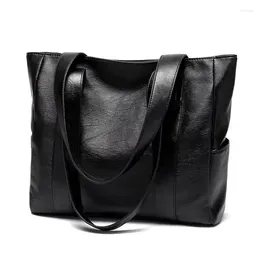 Sagne a tracolla Donne coreana Simple moda TOTE BAGSE PERSO BASSE PULTA DI PELLA BOLSO MUJER LUGO