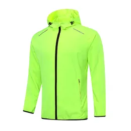 Jackets Sport Running Jacket Männer Langarm mit Kapuze mit Kapuze Top Full Reißverschluss Sportswear Fitness Coat Workout Fitnessstudio Aktive Hoodies Sweatshirt