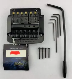 Captadores de guitarra original Kahler 4300 Tremolo Blackchrome Color para 6 Strings Guitars Electric Acessórios Musical Desconto L0198129299