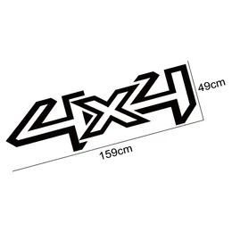 Car Stickers Bdoy Side 4X4 Vinyl Film Auto Accessories for VW Amarok Ford Ranger Toyota Hilux Hiace Isuzu D-max Nissan Navara