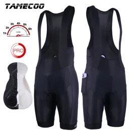 Shorts Tamecoo Upgrade Cycling Bibbs Shorts Mountain Bike Summer Men Gel Padded Bike Tights Triathlon Man Pro Licra Bicycle Shorts