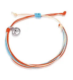 adjustable custom 100 Waterproof woven bohemia Pura Vida bracelet6391266