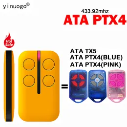 RINGS ATA PTX4 ATA TX5 차고 문 원격 제어 433.92MHZ ATA PTX4 원격 제어 게이트 오프너 명령 송신기 장벽 키 체인