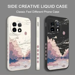 Anime Sceneria Silikonowa obudowa telefoniczna dla OnePlus 11 11r 10r 10t 10 Pro 9 9r 9rt 8t 8 8 Pro Cover