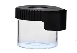 Led Magnifying Stash Jar Mag Magnify Viewing Container Glass Storage Box USB Rechargeable Light Smell Proof DAP2365937456