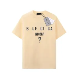 T -Shirt -Shirts für Männer Designer Luxusmarke Ba T -Shirts Herren Frauen Kurzarm T -Shirts Sommer Kausalte -Shop Hip Hop Top Qualität