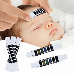 10/20PCS Baby Kids Offit Leathead Head Thermometr Gorączka