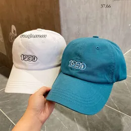 Bucket Hat 1990 Duck Tongue Children Spring/Summer Instagram Trendy Brand Netizens Soft Top Thin Embroidered Sunshade Baseball Hat Man