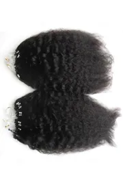 200G Yaki Loop Micro Ring Hair 1GS 100GPACK 100 Cabelo humano Micro -contas reto e links Remy Hair Extensions 180395678794