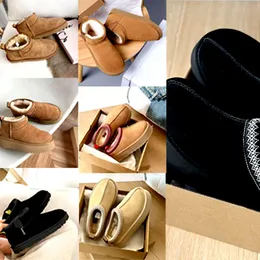 2024 Tazz Shoes Womens Boots Tasman Slippers 호주 스노우 부츠 겨자 씨앗 클래식 울트라 미니 플랫폼 스웨이드 양모 남성 겨울 신발