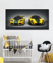 McLaren Supercar Racing Car Poster Painting Canvas Print Nordic Home Decor Wall Art Picture For Living Room Frameless5594164