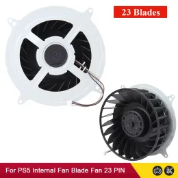 Замена аксессуаров внутренний вентилятор охладителя для вентилятора PS5 Консоли охлаждения 17/23 Blades 12047GA12MWB01 для хоста PS5 Silent Fan 17 Blades Org