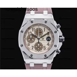 Men Top App Factory AP Automatic Watch AudemPigues Royal Oak Offshore Abby OO A801CR.01 Marine SAFARI