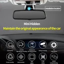 Для Hyundai Sonata DN8 DN 8 2020 2021 2022 2023 2024 Car Dash Cam 2 Lens Front и Bod Degroder DVR камера Wi -Fi Night Vision