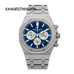 남자 최고 앱 공장 AP Automatic Watch Audempigues Royal Oak Offshore Chronographe 41mm Montre Homme Acier