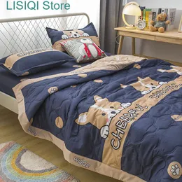 NY COOL Summer Quilt Soft Washed Microfiber Däckets Insert Breatble Air Conditioning Comporters Home Office Bed Bed Bread