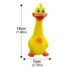 2021 Hot Sell Newest Screaming Chicken Pets Dog Cats Toys Squeeze Squeaky Sound Funny Safety Rubber For Dogs Molar Chew Toys
