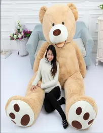 130 cm Giant Bear Hull American Bear Teddy Skin Factory Soft Toy Prezenty dla dziewcząt 3096933