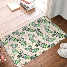 Teppiche Axolotl Badezimmer Nicht-Schlupf-Teppich I Fragen Wortspiel für Liebhaber mit kantig grünem Flanellmatten Willkommens Fußmatte Home Dekoration Teppich