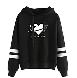 Laurenzside Merch 까마귀 스웨트 셔츠 멘 워맨 의류 긴 소매 힙합 풀오버 3225757