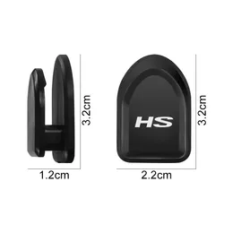 4PCS Mini Car Hooks Fixing Clips Phone Data Line Organizer Auto Interior Accessories For MG ZS HS GT HECTOR MG3 MG5 MG6 MG7