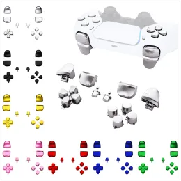 Fälle Extremerieren Sie DPAD R1 L1 R2 L2 Trigger Share Options Face -Tasten, Voll -Set -Tasten kompatibel mit PS5 Controller BDM010 020