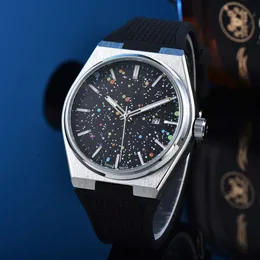 TS -Armbanduhren für Männer 2023 Herren Uhren Drei Nadeln Quarz Uhr Highwerme Top Luxusmarken Uhr Calender -Funktion Super Fashion Gummi -Gurt Montre de